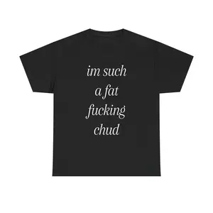 im such a chud T-Shirt Chud Meme Text Unisex Cotton Tee Bold Design Comfortable Everyday Wear