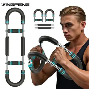 Adjustable Resistance Torque Arm Trainer (60-140 Lbs), Chest Training Equipment, Forearm Strength Bar, Workout for Pectoral & Latissimus Dorsi