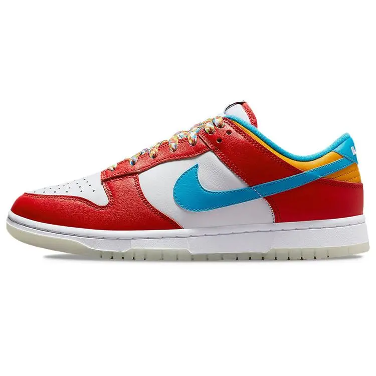 Nike Dunk Low LeBron James X Fruity Pebbles' Skate Shoes Unisex DH8009-600