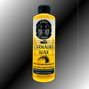 Carnauba Wax - Wax for Cars - Non-Abrasive - Long Lasting Shine - Easy On - Easy Off -