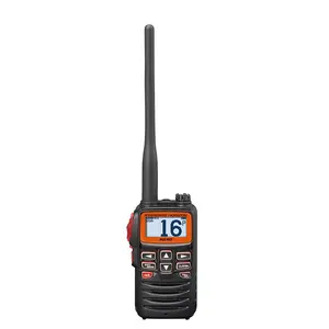 212 MAIN Ultra-Compact Wireless Waterproof Walkie Talkie - 6W Marine VHF Transceiver with Audio, FM Band, Weather Alert for Water Sports, Diving