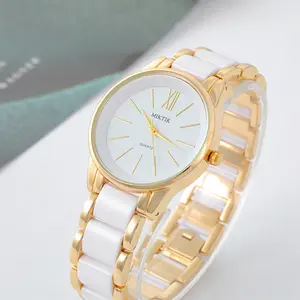 Roman numeral watch, luxury ceramic watch, quartz trendy fashion women's watch, new model