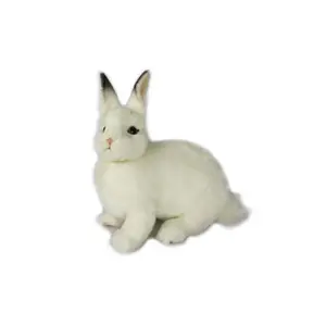 Hansa  13 in. Bunny Plush Toys, White