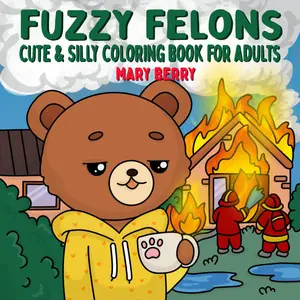 Fuzzy Felons: A cute and silly coloring book for teens and adults (Silly, Fun and Cute Gift Ideas for yourself or others)
