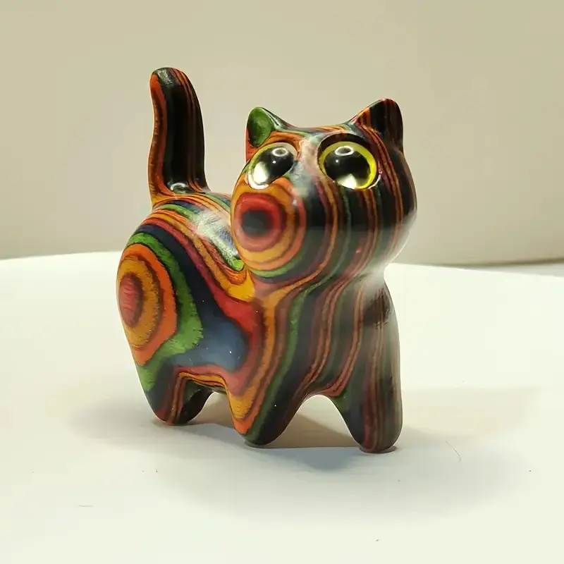 Trendy and soothing desktop decorations, decorative pieces for creating ambiance in the entryway, creative holiday gifts, handcrafted wooden sculptures, accessories for home photography backdrops, cute animal decorative crafts