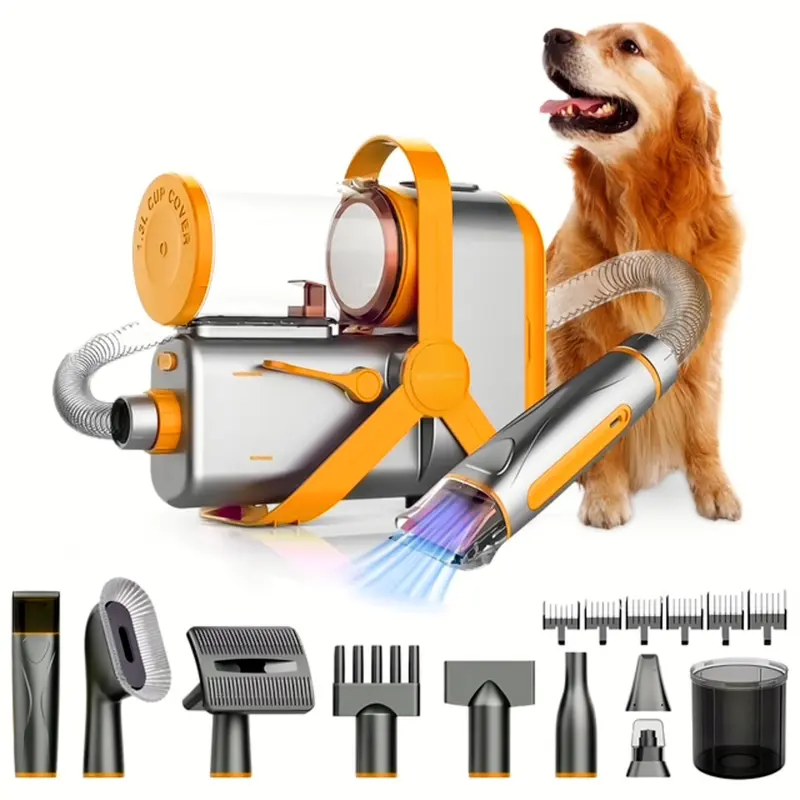 9-in-1 Pet Grooming & Hair Dryer Kit