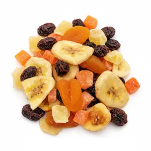Tropical Dried Fruit Snack Mix Sweet Chewy Crunchy Fruit Blend Energy Snack