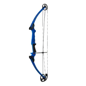 Genesis Original Archery Compound Bow, Adjustable Sizing, Draw Hand-Right, Blue Genesis Original Archery Compound Bow, Adjustable Sizing, Draw Hand-Right, Blue