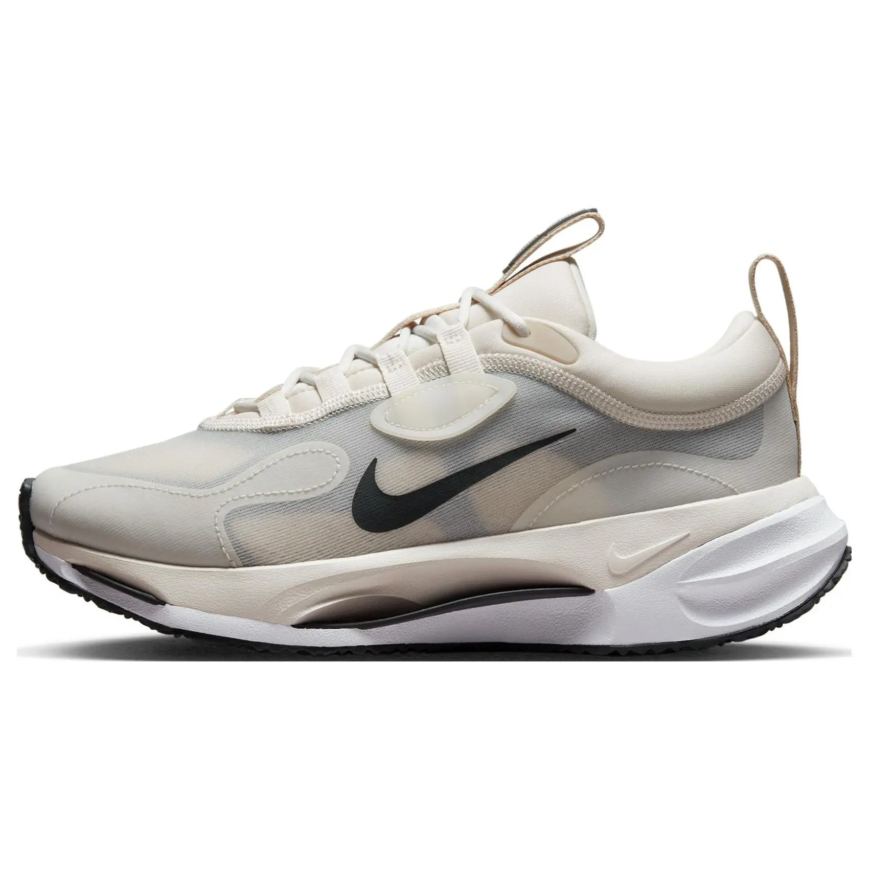 Nike Spark Phantom Dark Smoke Grey Comfort Lightweight Low Top Casual Running Shoes White Women's DJ6945-003