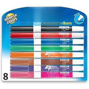 86661 Low-Odor Dry Erase Markers, Fine Point