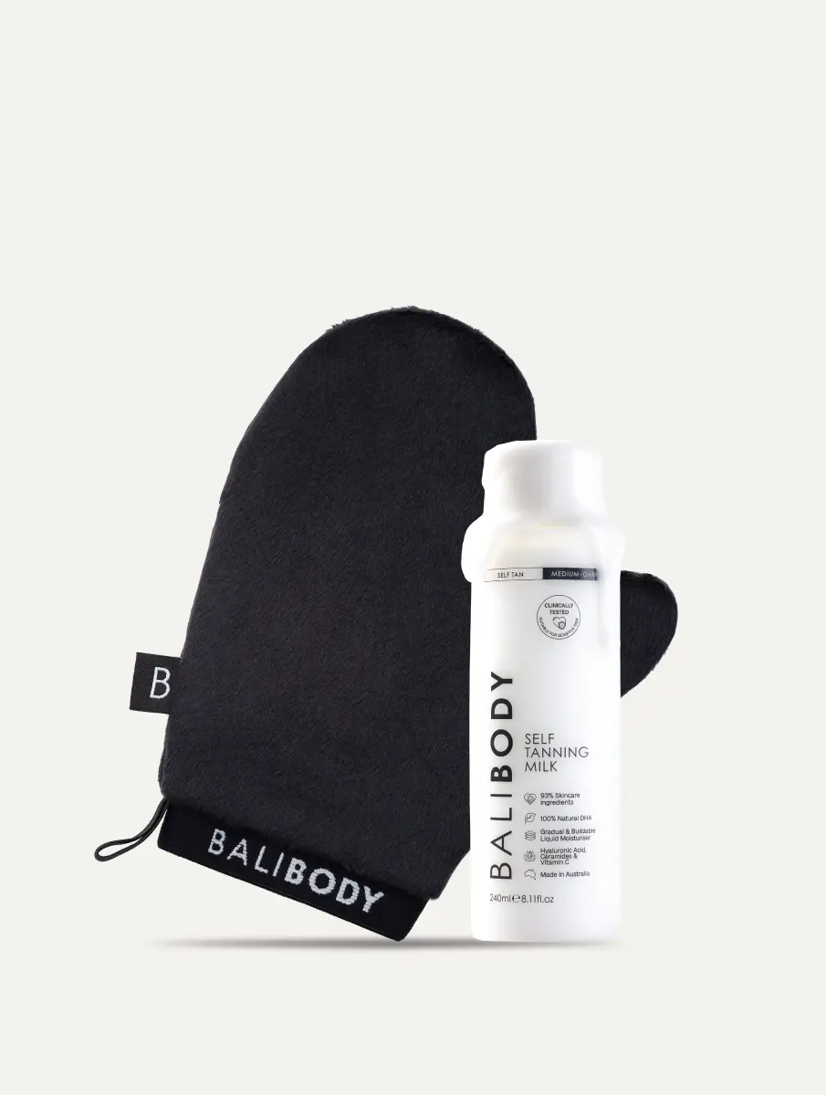Self Tan Body Milk + Mitt Set Self Tan Body Milk + Mitt Set