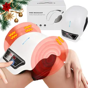 Knee Massager, Electric Heated Knee Massager, Muscle Relaxation Knee Massage Tool, Knee Relaxing Massage Machine for Men & Women,  Versatile Application