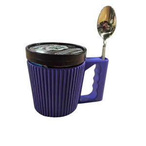 ICE CREAM HOLDER FOR PINT SIZED ICE CREAM CONTAINER Lightweight