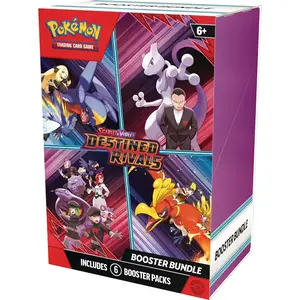 Pokemon TCG: Scarlet & Violet – Destined Rivals Booster Bundle (6 Packs)