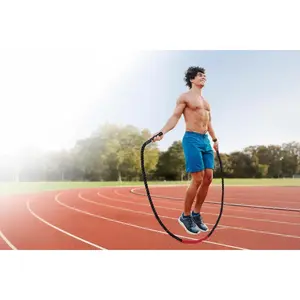 Level Up Your Cardio | Weighted Jump Rope | Smooth, Adjustable Workout Rope