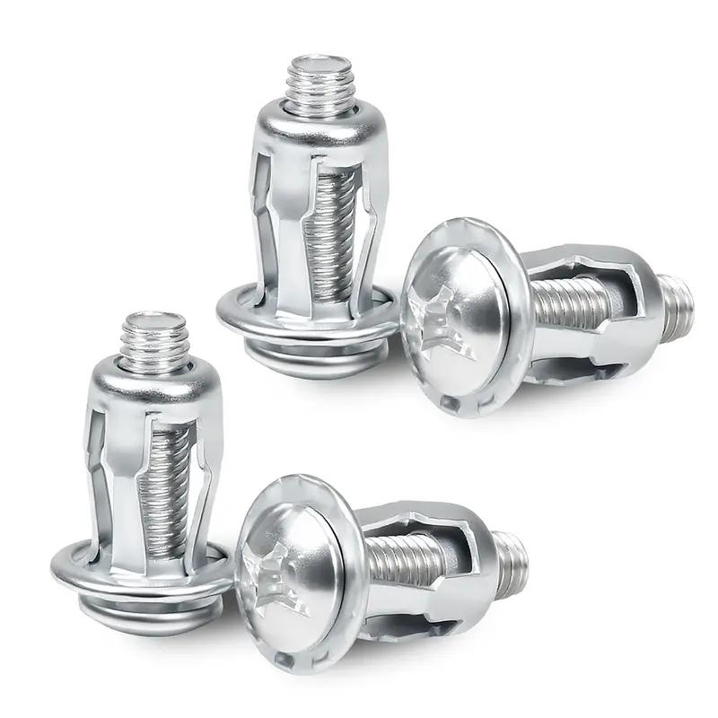 Petal expansion rivet nuts with matching screws