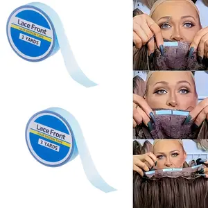 Double-Sided Tape Rolls for Hair Extensions/wigs, Non-Irritating Waterproof, Perfect for Men & Women Wigs, Front Strap Support Patch