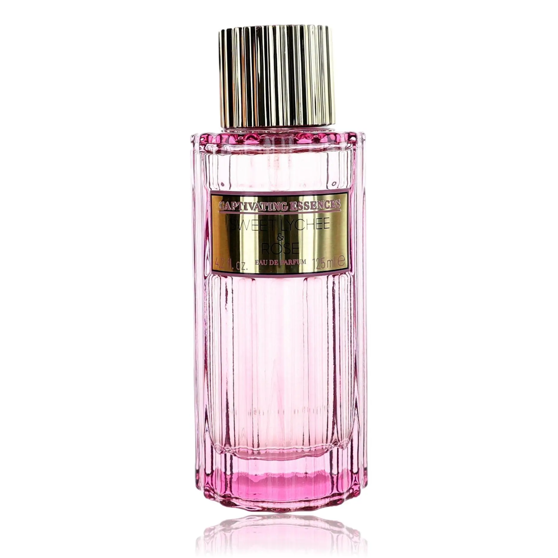 Women's Sweet Lychee & Rose 4.2oz Eau de Parfum Spray by Captivating Essences - Signature Scent, Smelling Good, 365 Day Perfume, Authentic Guarantee, UNBOXED
