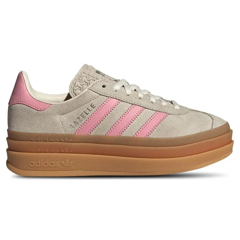 adidas gazelle silver green womens Adidas x Gucci Women's Gazelle Pink Velvet Low Top Sneakers