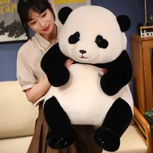 25/35/50cm Kawaii Plush Panda Toys Lovely Pillow Panda Stuffed Soft Animal Bear Nice Birthday Gift for Children