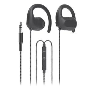 Conference online class microphone, running wired music headphones, computer sports non-in-ear ear-gaming headphones