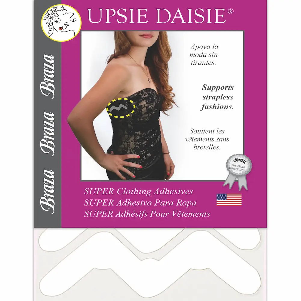Upsie Daisie® - Adhesive Clothing Tape Strips
