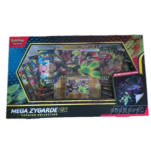 Mega Zygarde ex Premium Collection - Official TCG Collectible Trading Card Box, Authentic English Collectible Cards