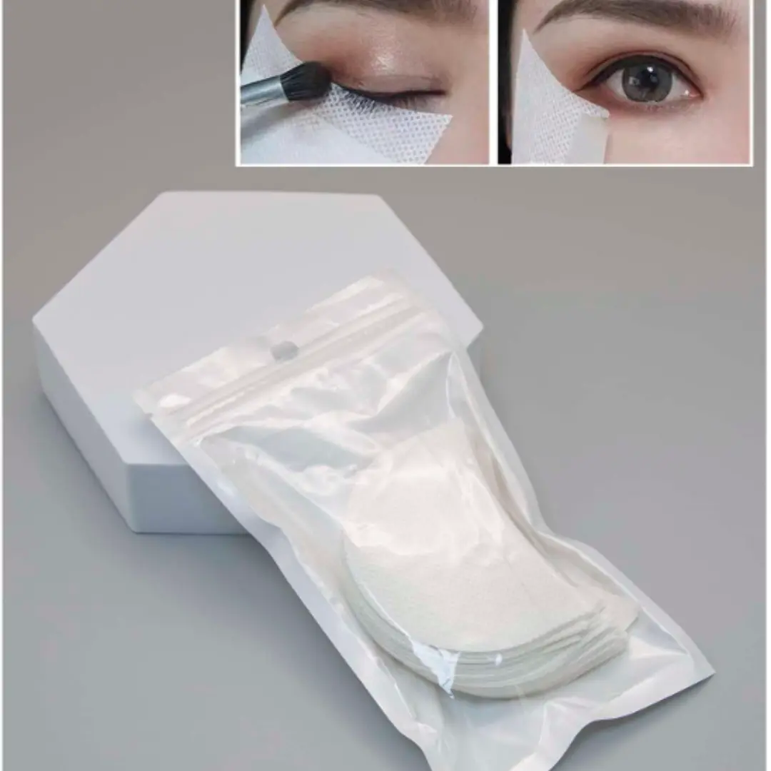 50Pcs Eye Shadow Shields, Eyeshadow Pads Stencils Lint Free Under Eye Pads Eyeshadow Patches For Woman