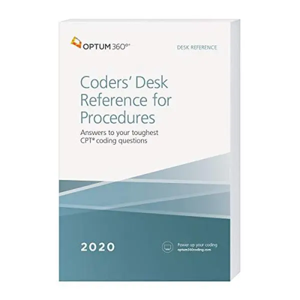 USED Book - Coders' Desk Reference for Procedures 2020 by Optum360º (Paperback) - english