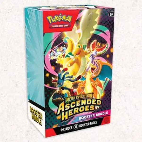 Pokemon Ascended Heroes Booster Bundle