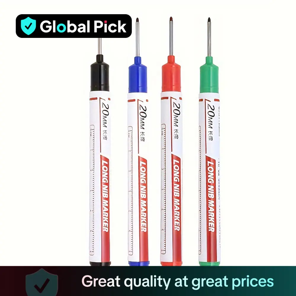 Long Nose Marker Pen, Waterproof Oil Proof Marker Pen, Special Purpose Marker Pen For Woodworking, Art Materials