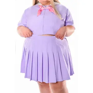 Claire Pleated Skirt - Lavender