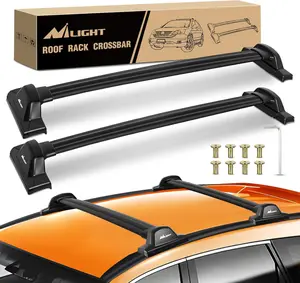 Nilight Roof Rack Cross Bars Fit for Honda CRV 2007 2008 2009 2010 2011 with Fixed Point, Adjustable Aluminum Car Crossbars with Rubber Pad for Cargo Carrier Luggage Bike Kayak Rooftop Tent Snowboard Automotive  dealsforyoudays Car Accessories Vehicle, 16