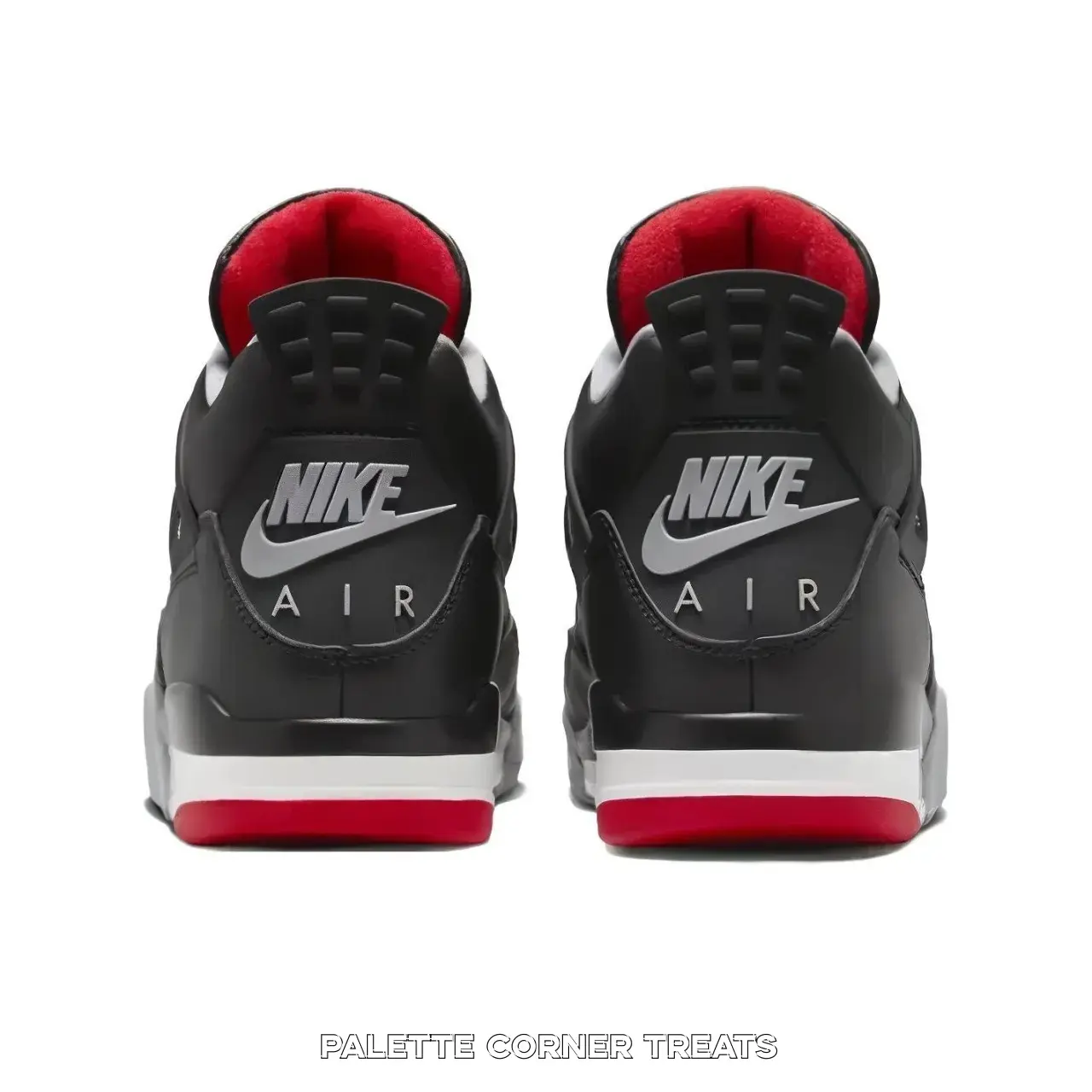 Black Grey Red Pebbled Leather Mid-Top Retro Basketball Shoe | Bred Colorway Streetwear Sneaker