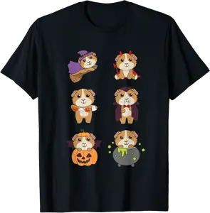 Guinea Pig Halloween Costume Guinea Pig Halloween T-Shirt - Yoandymira Shop 62B0CH48PK9Q