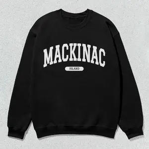 Mackinac Island Sweatshirt Collegiate Crewneck Sweater Unisex