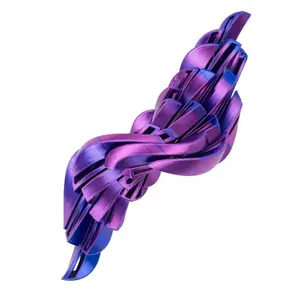 Gradient-colored 3D printed mechanical stress-relief artwork | A smooth and dynamic stress-relieving art piece | Perfect for relieving stress at home, in the office, or while working remotely.