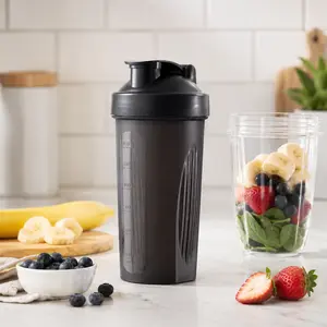700ML Gym Sports Shaker Bottle with Mixing Spring