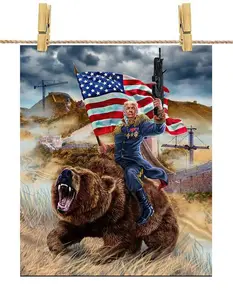 President Donald Trump Built Epic Wall Poster