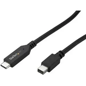 Startech CDP2MDPMM6B Digital USB-C to Mini DisplayPort Connector Cable, 1.8M (6 ft) Computer Accessories