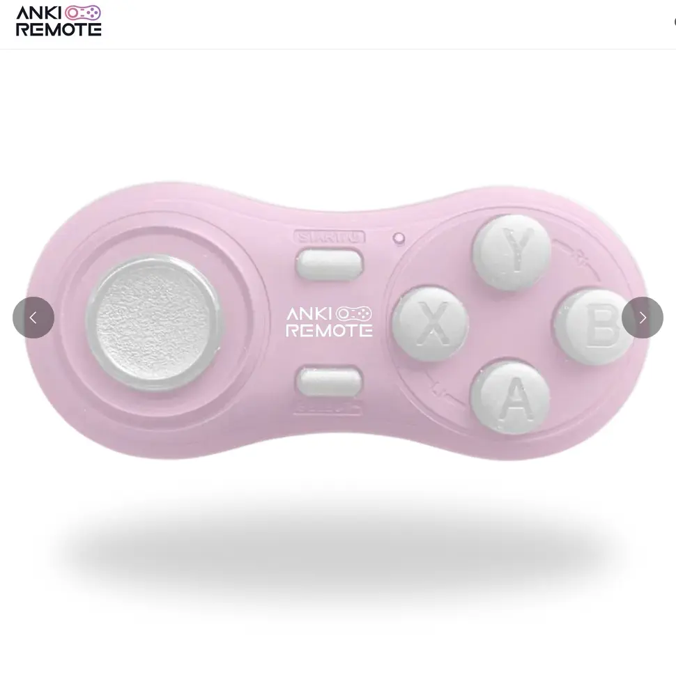 Premium Anki Remote 2.0| Matte Black/White/Pink | Instant Setup| Works with Mac, Windows, Ipad, Phone|