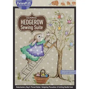Hedgerow Sewing Suite: Haberdashery Bag & Thread Holder; Hedgehog Pincushion & Knitting Needle Case