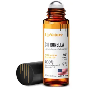 Citronella Oil Roll On – 100% Natural Citronella Essential Oil for Skin