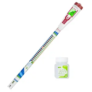 Truncheon Nutrient Meter PPM Meter Hydroponics TDS Meter Digital Water Tester EC TDS Tester (EC/PPM500/PPM700/CF) Specifically Designed for DWC Hydroponic System, Indoor Plant Grow, Home Garden etc