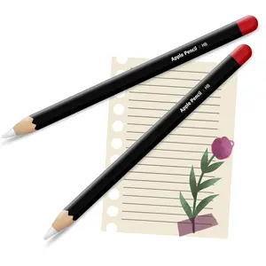 Apple Pencil Skin [2 Pack] ULTRA THIN 3M Premium Vinyl Cover Eco-Fridendly Greenguard Ink Apple Pencil full wrap Cover Case – 2nd Gen & Pro