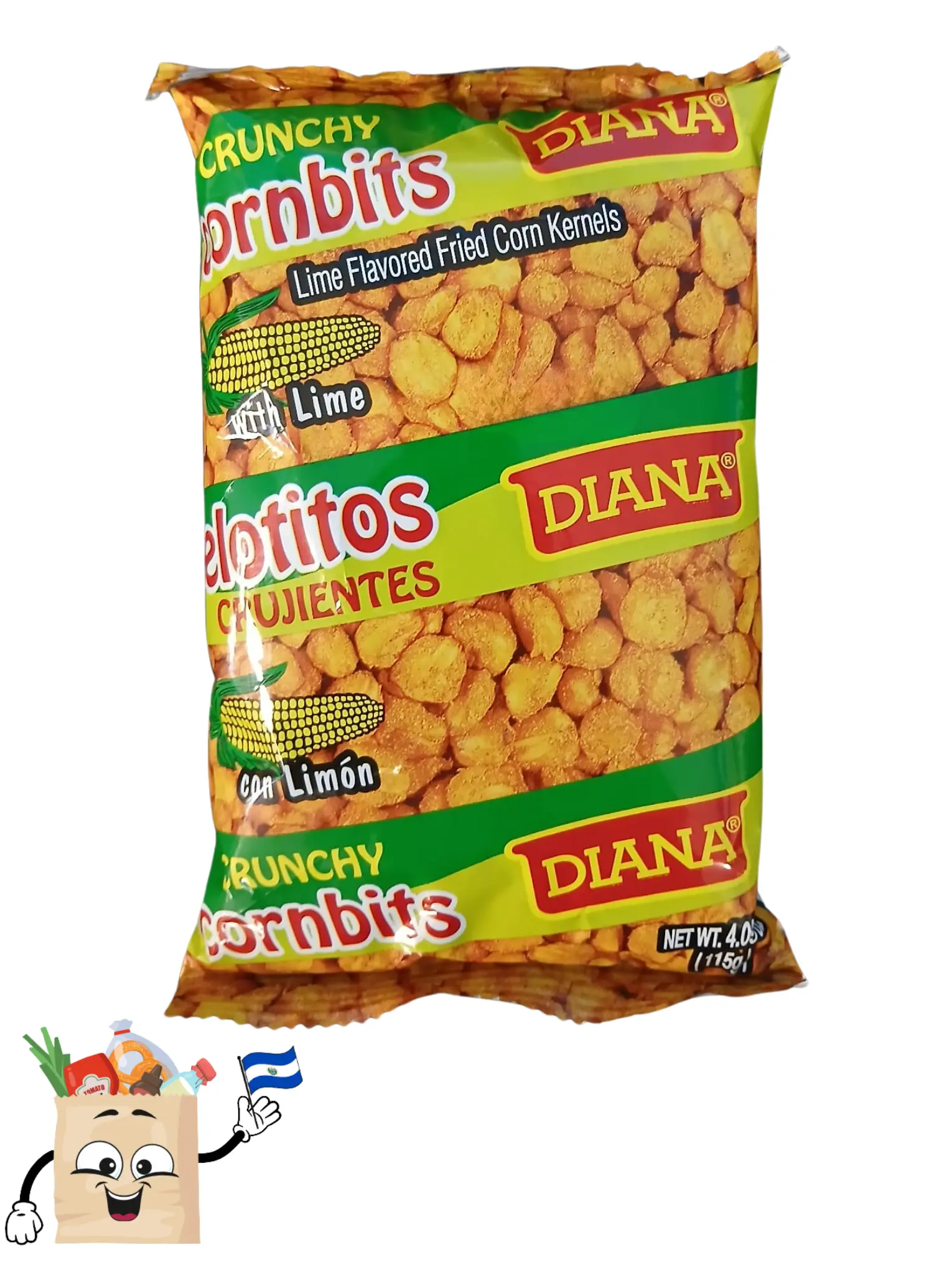 3 pack Elotitos Crujientes con Limon Diana Chips - Crispy Snack 3 pack Elotitos Crujientes con Limon Diana Chips - Crispy Snack