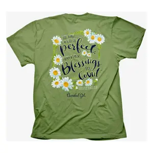 Cherished Girl Adult T - Too Many Blessings