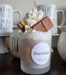 Horchata Pastry Dessert Candle