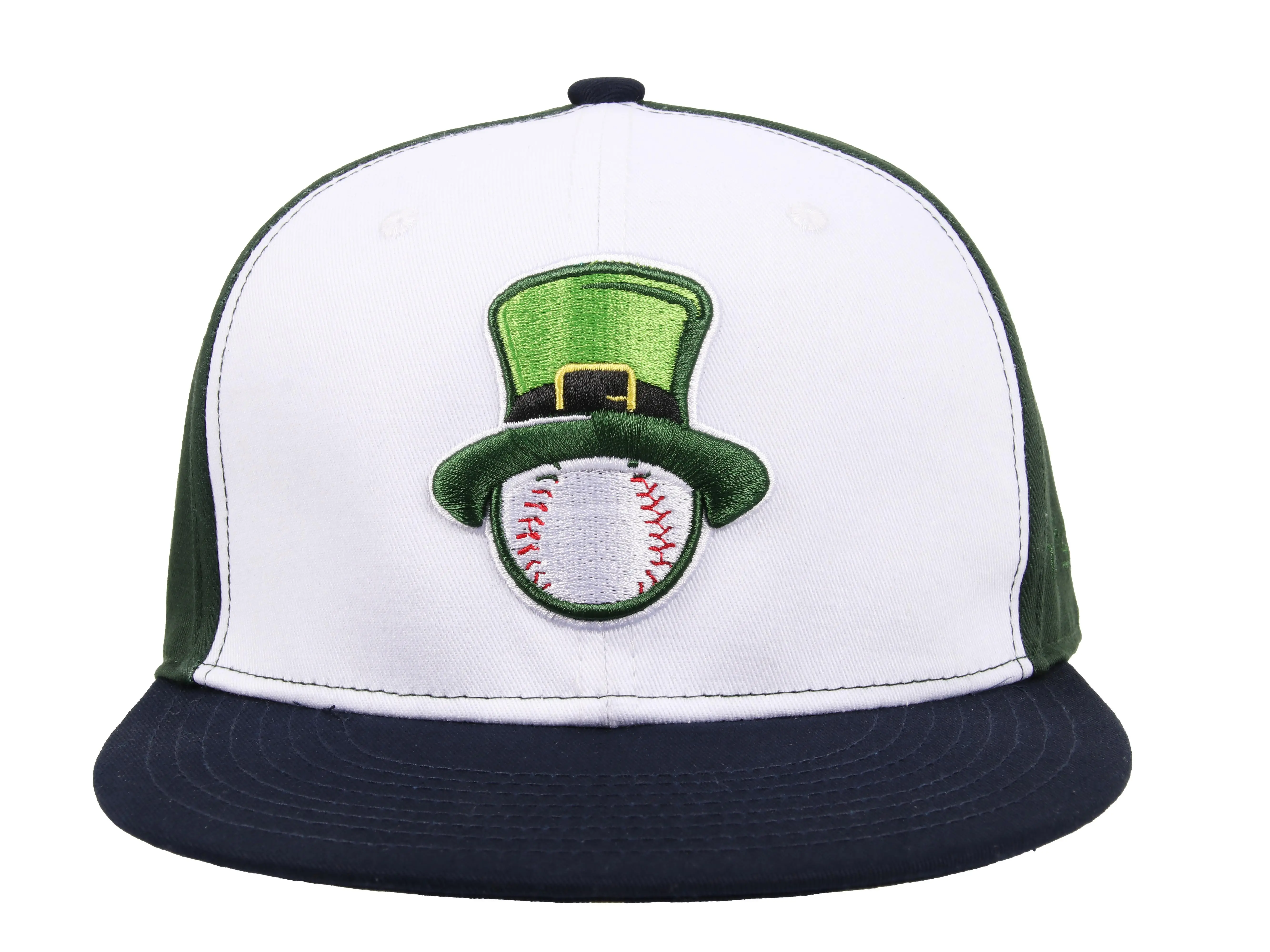 St. Patrick's Day Baseball Leprechaun Top Hat Breathable Comfortable Football Cap for Men/Women, Retro Adjustable, Leprechaun, Daily All-match Hat, 3D Embroidered Adjustable Outdoor Sport Cap