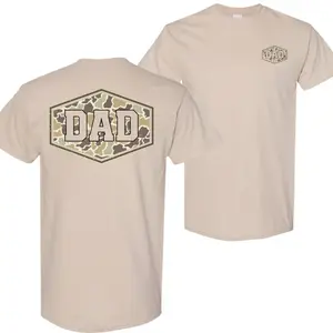 Camouflage Dad Shirt, Retro Varsity Dad Tee, Duck Camo Father’s Day Gift, Classic Dad Shirt, Retro Dad Shirt, Gift For Dad